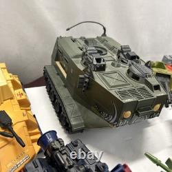 Vintage Gi Joe Vehicle Lot Tanks, Boats & Trucks Some for Parts And Repair