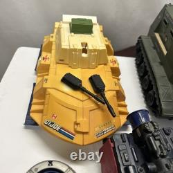 Vintage Gi Joe Vehicle Lot Tanks, Boats & Trucks Some for Parts And Repair