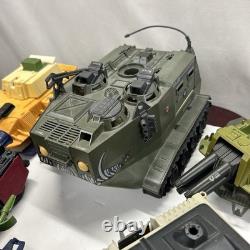 Vintage Gi Joe Vehicle Lot Tanks, Boats & Trucks Some for Parts And Repair