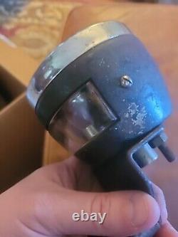 Vintage Glass Lens Motorcycle HotRod TAILLIGHT Airstream