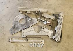 Vintage Glenwood Speed Boat Small Block Chevy Parts Mounts Wet Manifolds SBC Vintage Glenwood Speed Boat Small Block Chevy Parts Mounts Wet Manifolds SBC