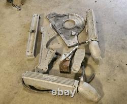Vintage Glenwood Speed Boat Small Block Chevy Parts Mounts Wet Manifolds SBC