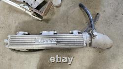 Vintage Glenwood Speed Boat Small Block Chevy Parts Mounts Wet Manifolds SBC