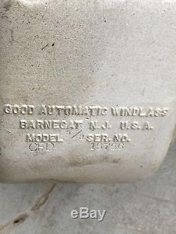 Vintage Good Automatic Windlass 5/8 PN-21 Boat Windlass