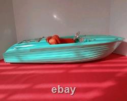 Vintage Green 1964 Irwin Barbie Speed Boat for Mattel Irwin Parts/Repair 1
