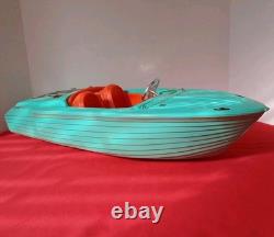 Vintage Green 1964 Irwin Barbie Speed Boat for Mattel Irwin Parts/Repair 1