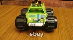 Vintage Green Stompers Explorer Water Demon 4x4 with Boat Toy Car Parts Repair