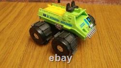 Vintage Green Stompers Explorer Water Demon 4x4 with Boat Toy Car Parts Repair