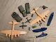 Vintage Hg Toys Lot Normandy Invasion With Two Rare B-17's Boats Vehicles Parts