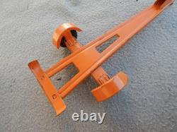 Vintage Haji Tin Friction 1957 Ford & Speed Boat On Trailer Parts Estate Find