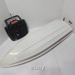 Vintage Harbor Freight Neptune RC Speed Boat 28 Whit Controller Repair Or Parts