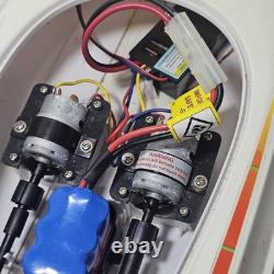 Vintage Harbor Freight Neptune RC Speed Boat 28 Whit Controller Repair Or Parts