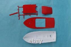 Vintage Hawk Sport Cruiser Dads Pad Model Boat Kit #204-200 For Parts Only