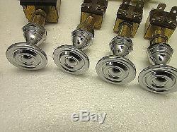 Vintage Headlight Heater Wood Dash Old Hot Rod Switches Long Shaft Chrome Knob