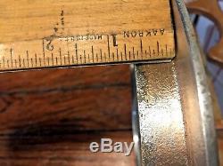 Vintage Heavy Cast Bronze 6 Round Deadlight, Fixed Port 8 1/4 Overall Diameter