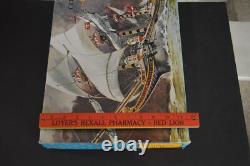 Vintage Heller Corona Ship Boat Model Kit Missing Pieces Parts