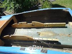 Vintage Huge 52 R/C Speed Boat Remote Control Fiberglass Hull Parts Repair