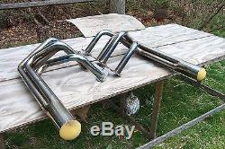 Vintage Hydroplane 273 Plymouth Race Boat Headers Chrome