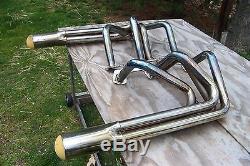 Vintage Hydroplane 273 Plymouth Race Boat Headers Chrome