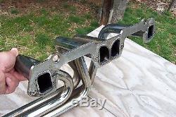 Vintage Hydroplane 273 Plymouth Race Boat Headers Chrome