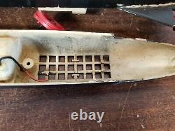 Vintage ITC Ideal Toy Corp Model Halibut Electric Powered Diving Submarine Parts