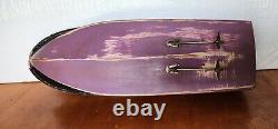 Vintage ITO 18 Sea Eagle battery operated wooden speed boat for restore/parts