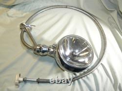 Vintage Ivalite Boat/Truck Searchlight Spot Light for PARTS or REPAIR