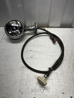 Vintage Ivalite Dash Control Deluxe Spotlight Lamp Truck Auto Boat Parts