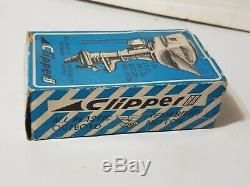 Vintage Japan Clipper 88 Outboard Motor Battery Operated Toy Boat Parts/Restore