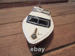 Vintage Japanese Tin Litho Wind-Up Toy Propeller Boat PARTS