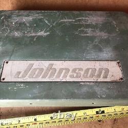 Vintage Johnson Boat Engine Stand (just The Cast Aluminum, No Legs) Parts Only