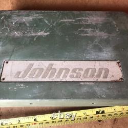 Vintage Johnson Boat Engine Stand just The Cast Aluminum Parts Only OUTSIDE