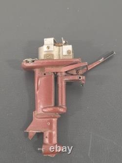 Vintage Johnson Electric Horse Toy Boat Motor 30HP Japan Missing Parts Repair