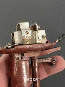 Vintage Johnson Electric Horse Toy Boat Motor 30HP Japan Missing Parts Repair
