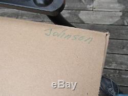 Vintage Johnson Sea-horse Outboard Motors Pam Clock Mint In Box New Old Stock