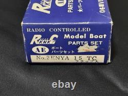 Vintage KNK Model hobby RC Boat Parts Set ENYA 15TC incl/Flaps Made in Japan