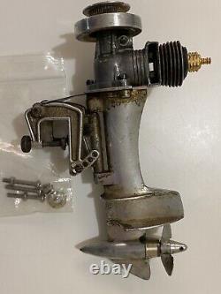 Vintage K&B Allyn single cylinder Sea Fury Toy Outboard Boat Motor Parts only
