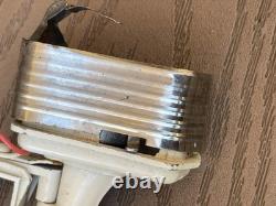 Vintage K&O Fleet Line Toy Boat Outboard Motor Parts Electric As Is