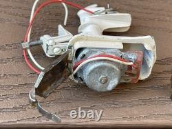 Vintage K&O Fleet Line Toy Boat Outboard Motor Parts Electric As Is