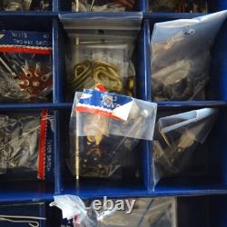 Vintage K&O Models Japan Toy Boat Fittings Assorted Parts Set In Case