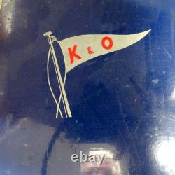 Vintage K&O Models Japan Toy Boat Fittings Assorted Parts Set In Case