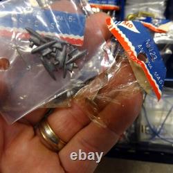 Vintage K&O Models Japan Toy Boat Fittings Assorted Parts Set In Case