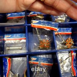 Vintage K&O Models Japan Toy Boat Fittings Assorted Parts Set In Case