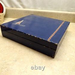 Vintage K&O Models Japan Toy Boat Fittings Assorted Parts Set In Case