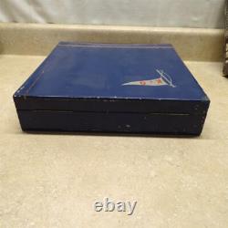 Vintage K&O Models Japan Toy Boat Fittings Assorted Parts Set In Case