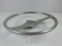 Vintage Kiekhaefer Quicksilver Mercury 15 Aluminum Racing Steering Wheel Rare