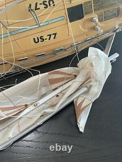 Vintage Kyosho Beneteau Firt 53 F5 RC Sail Boat Yacht Kit 1/25 RARE READ Parts