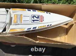 Vintage Kyosho Jet Stream 1000 Marine Race BoatFor Parts/Repair/Display Piece=$