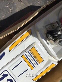 Vintage Kyosho Jet Stream 1000 Marine Race BoatFor Parts/Repair/Display Piece=$