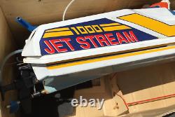 Vintage Kyosho Jet Stream 1000 Marine Race BoatFor Parts/Repair/Display Piece=$